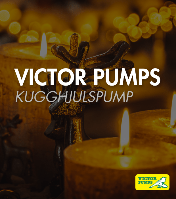 VICTOR pumps vid tillverkning av ljus