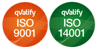 Telfa är ISO certifierade