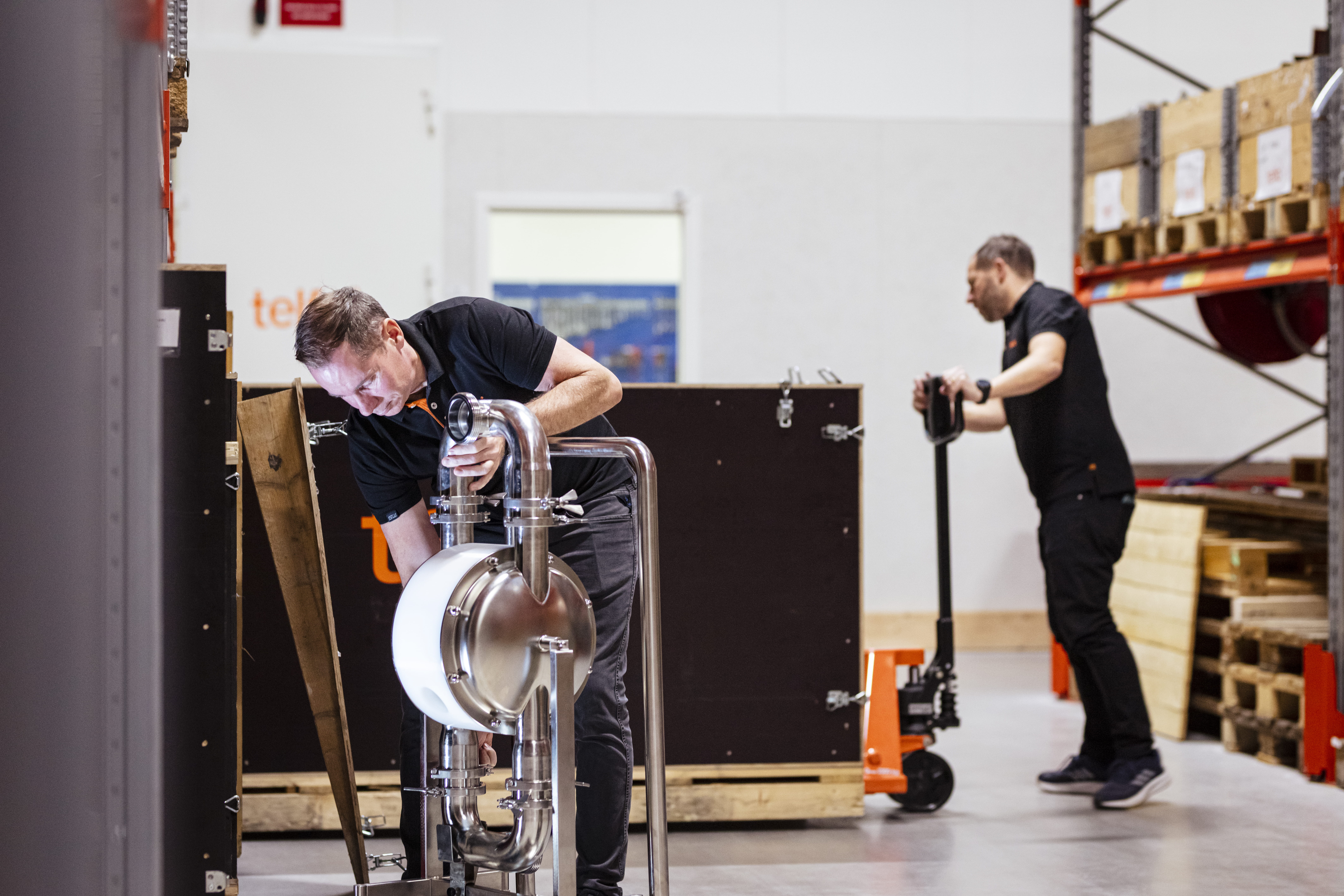 Telfa har demo och testpumpar