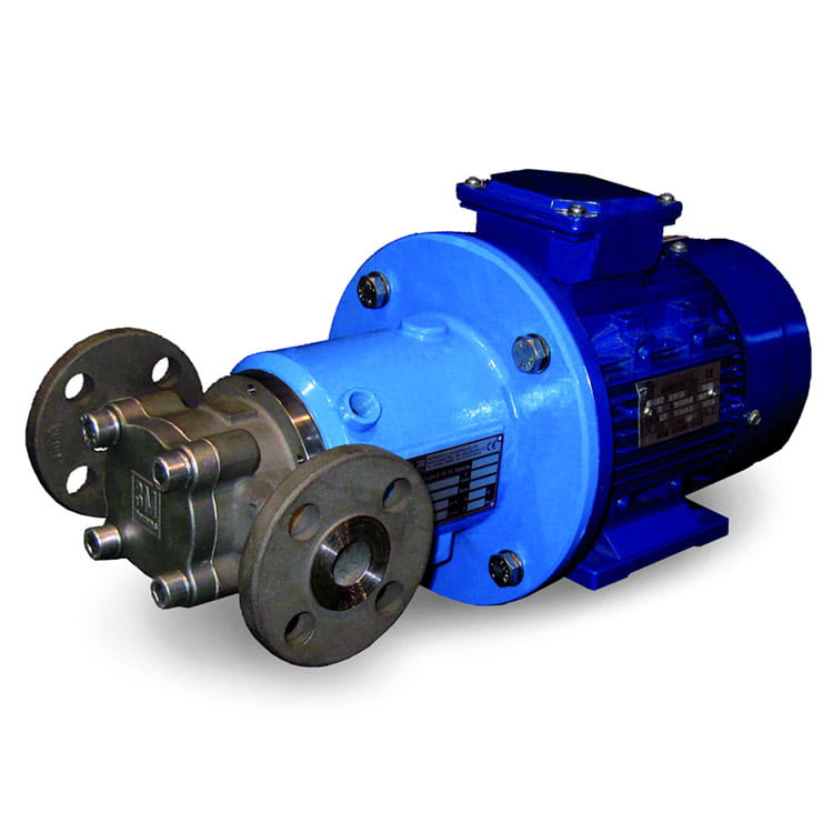 Magnetdriven vingpump från M-pumps