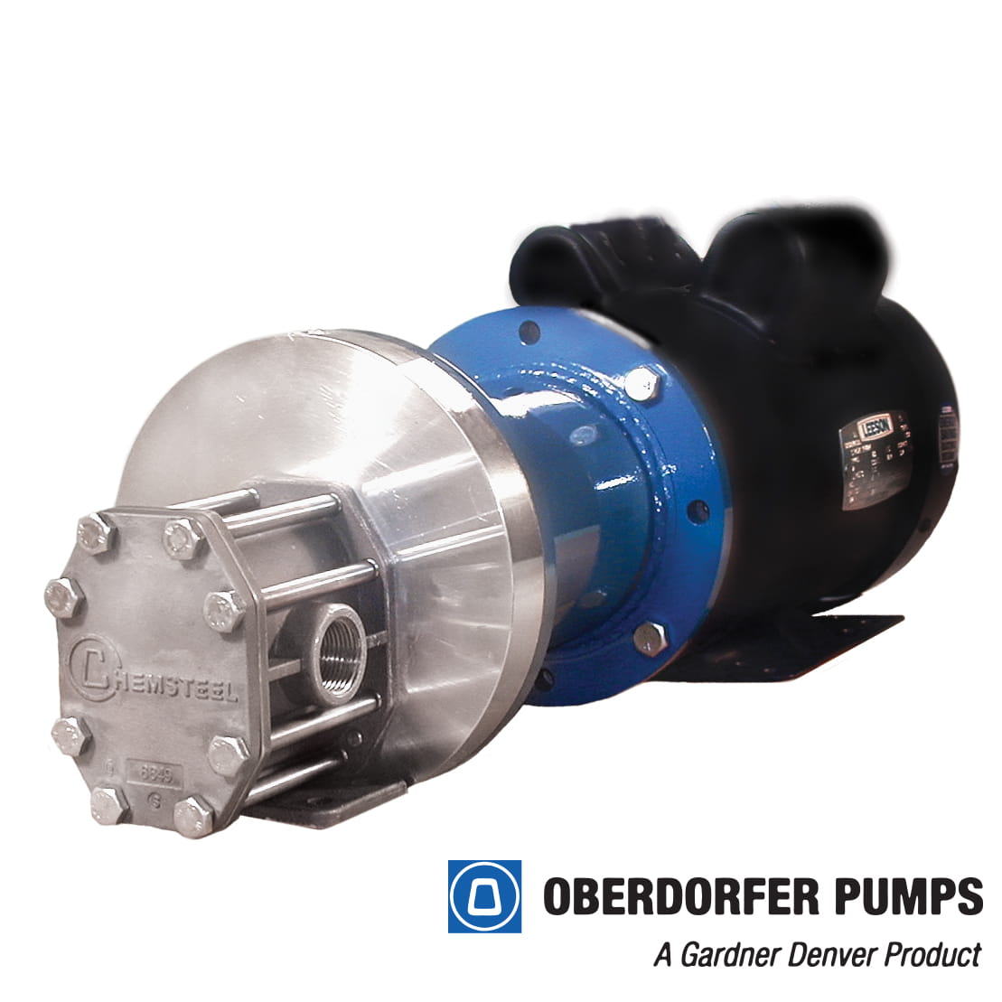 Oberdofer kugghjulspump med motor