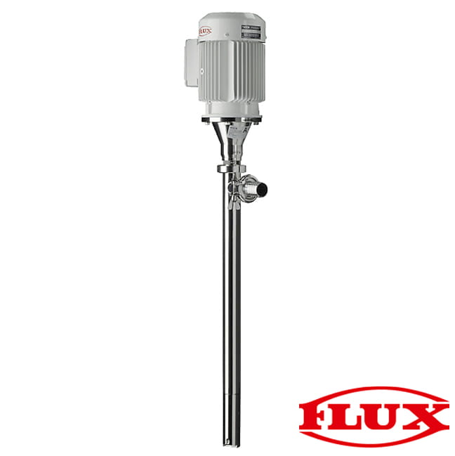 Flux fatpump för tjocka vätskor, i detta utförande för hygieniska applikationer