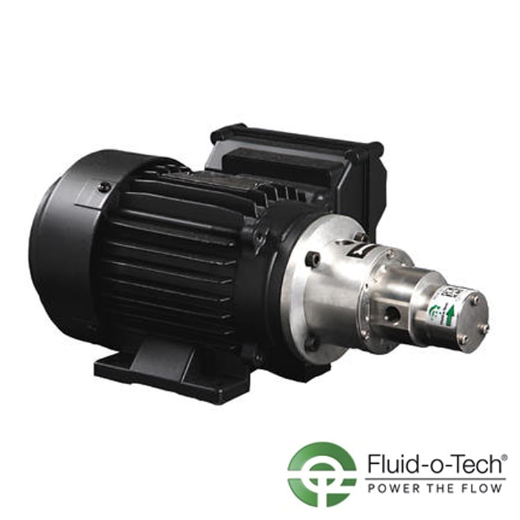 Kugghjulspump med trefasmotor