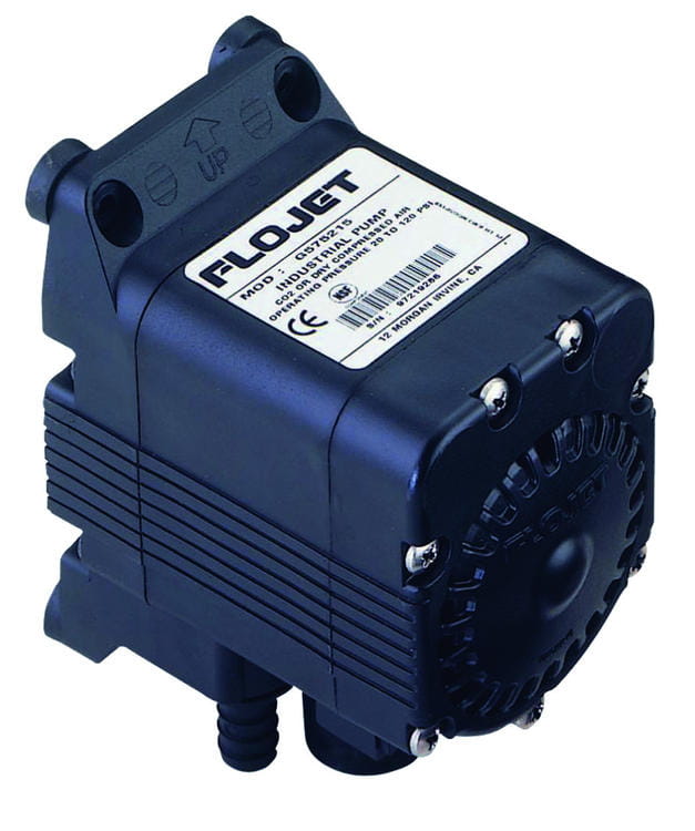 Tryckluftsdriven membranpump från flojet för maskinbyggare