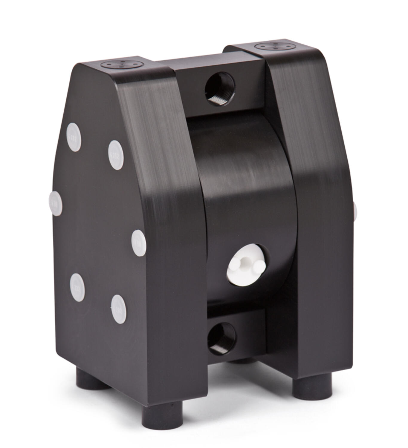 AODD Tryckluftsdriven membranpump PE eller PTFE - ATEX från Dellmeco. Pumpen klarar att köras torr och är självsugande.