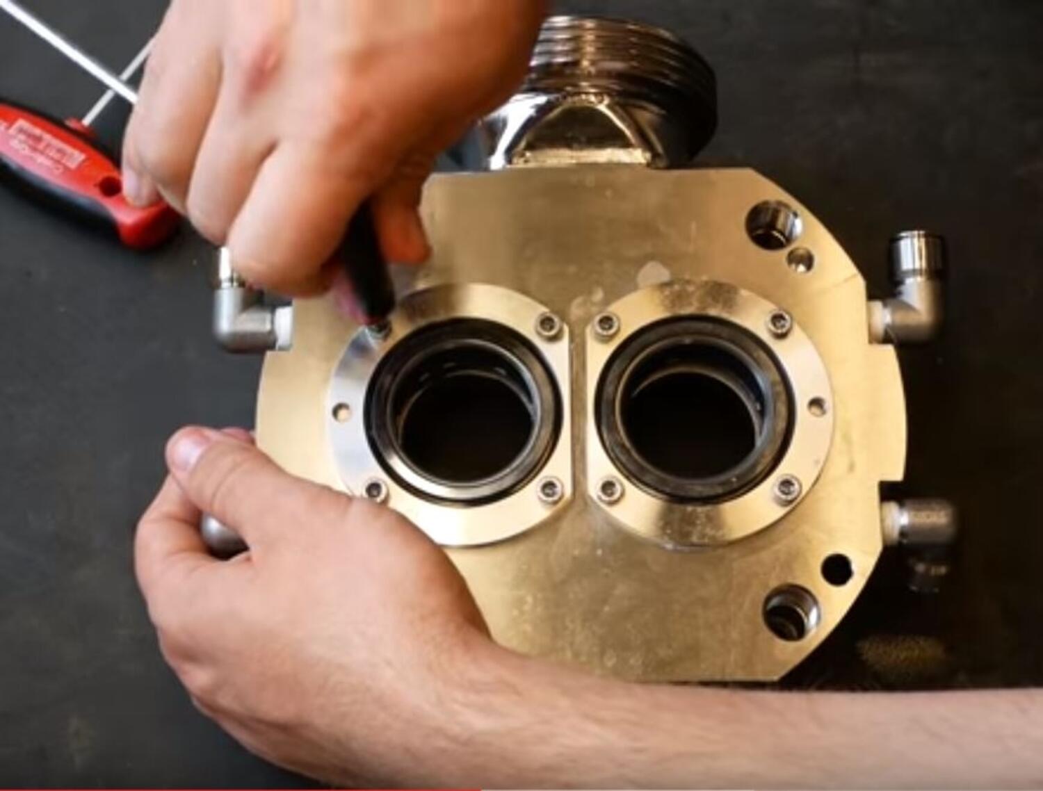 Byte axeltätning Hyghspin