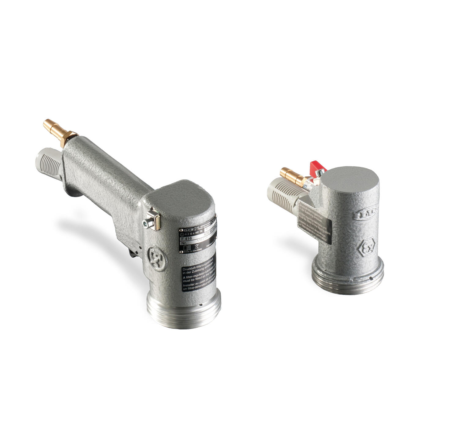 FLUX tryckluftsdrivna motorer