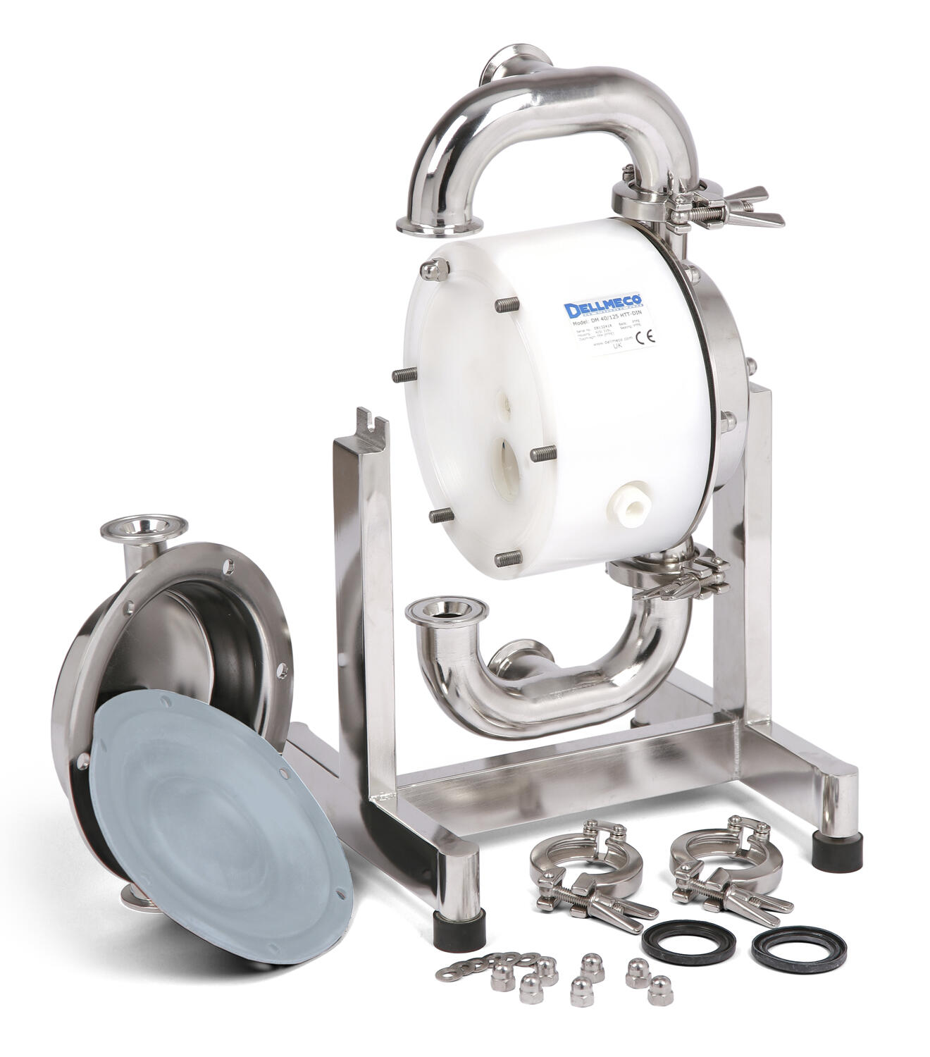 Hygienic pump - expolded view