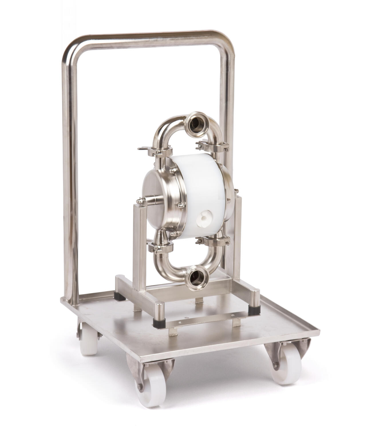 hygienic pump on trolley