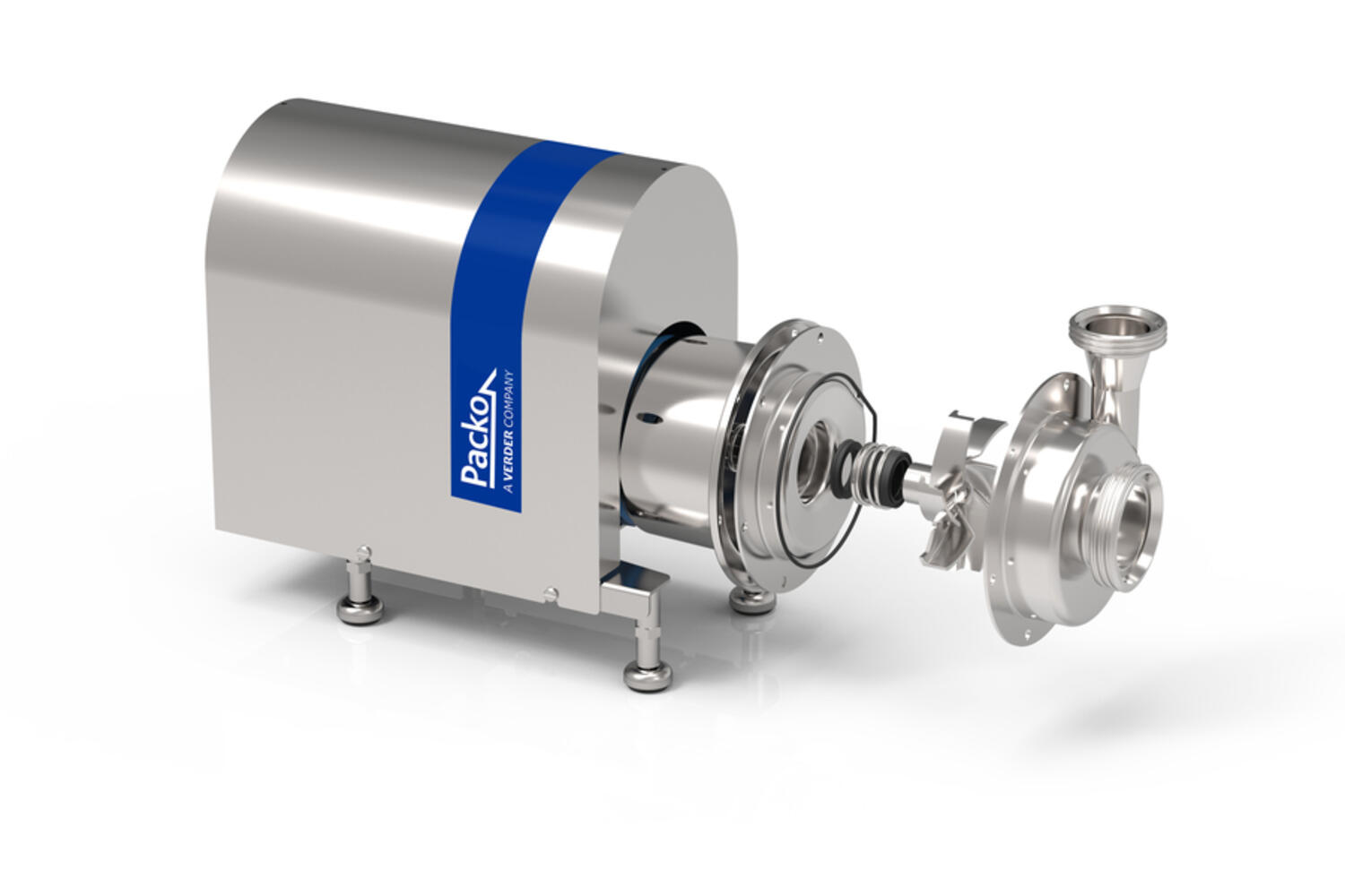 Hygienisk centrifugalpump Serie FP1 från Packo Pumps