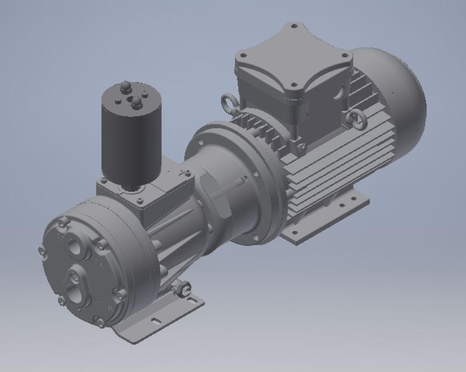 Illustration av G10 membranpump från HydraCell