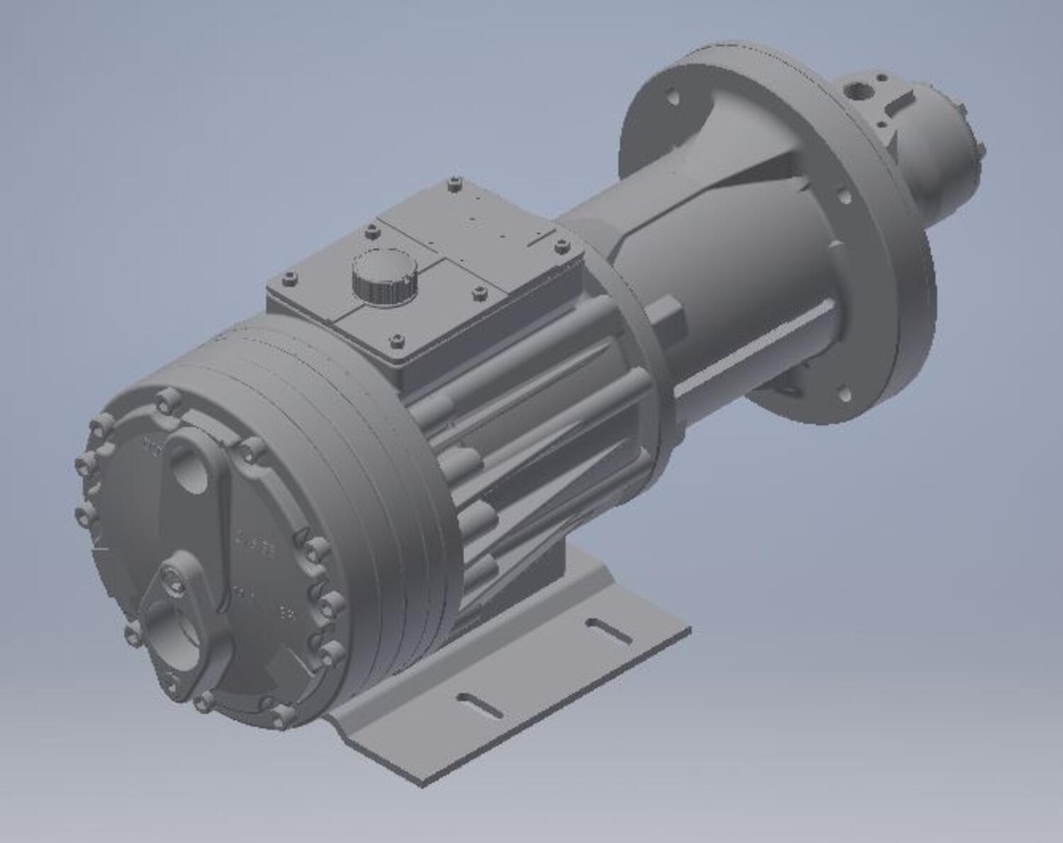 Illustration av G25 membranpump från HydraCell
