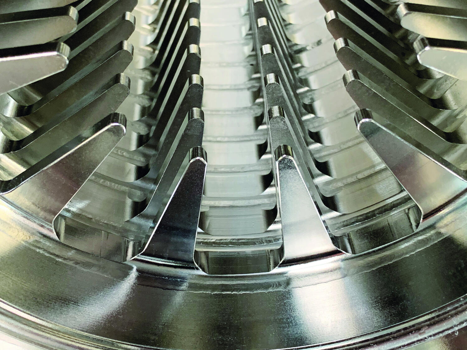 Insidan av inline-mixer DLM/S från INDAG