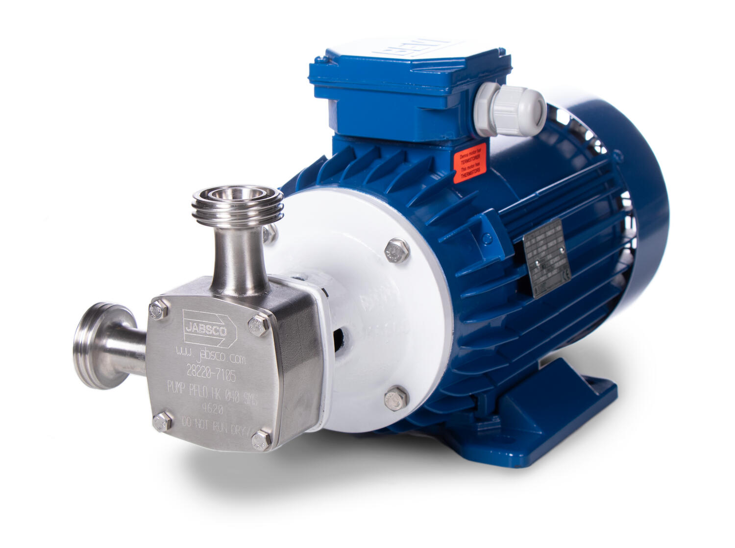 Jabsco impellerpump med motor från Telfa AB