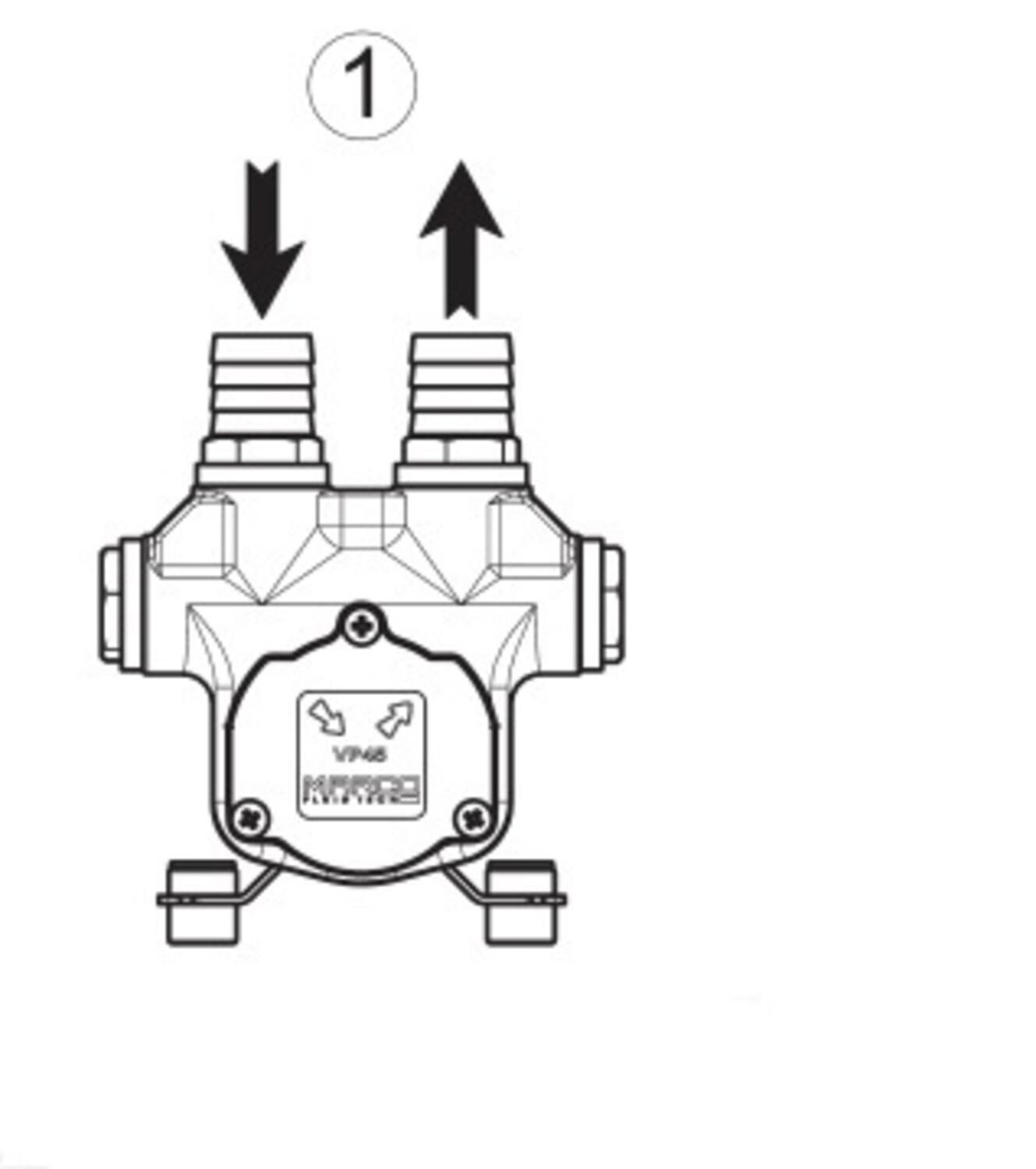 Marco VP45 Anslutningsalternativ 1