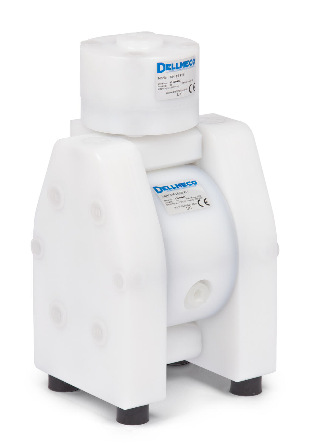 Plastic pump with Pulsation damper assembled.TIF