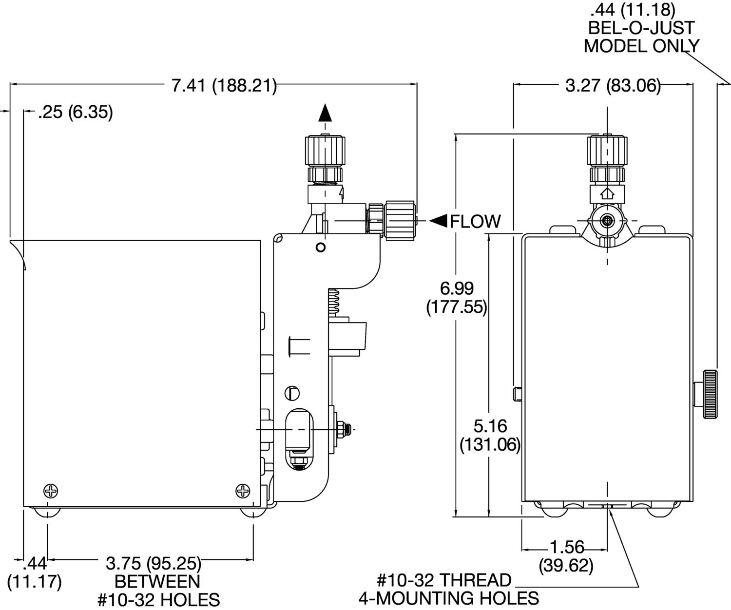 Ritning bälgpump 0,5