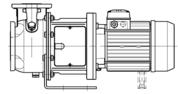 Ritningar till centrifugalpump Serie SHO från Lowara.
