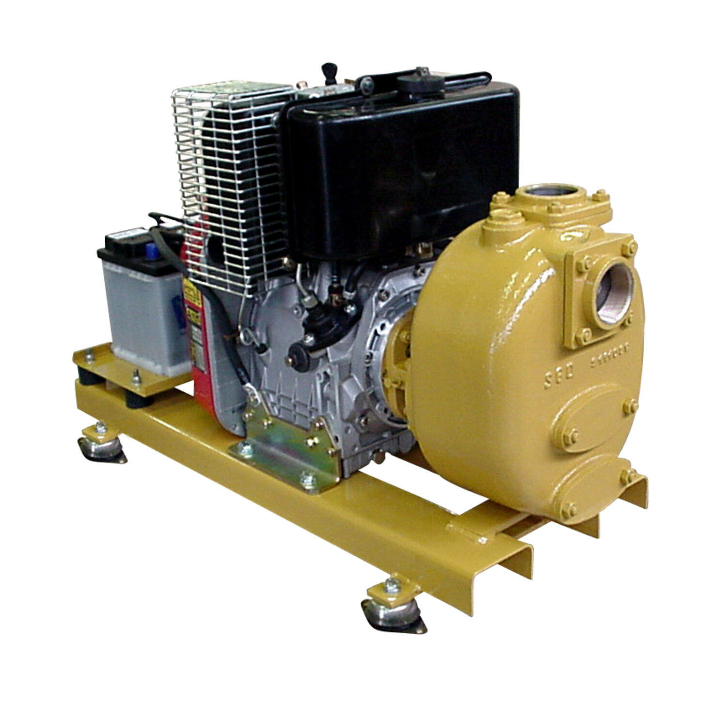 Victor S pump med dieselmotor