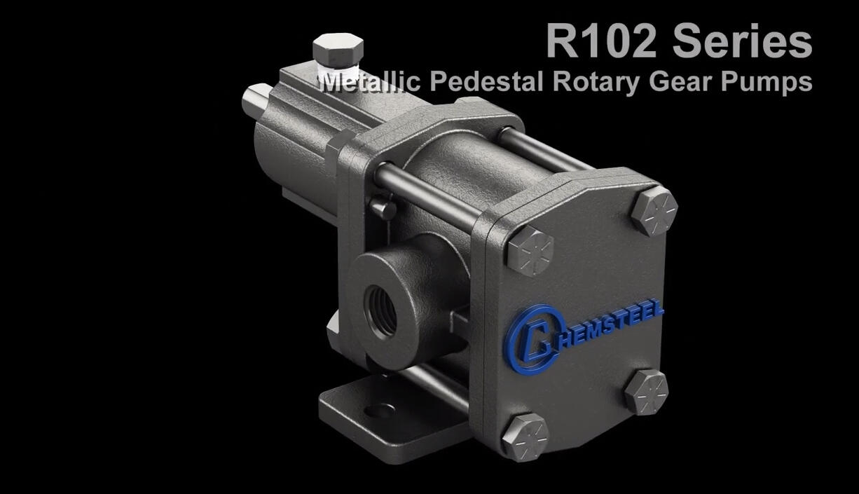 Video på tätadkugghjulspump i rostfritt från Oberdorfer