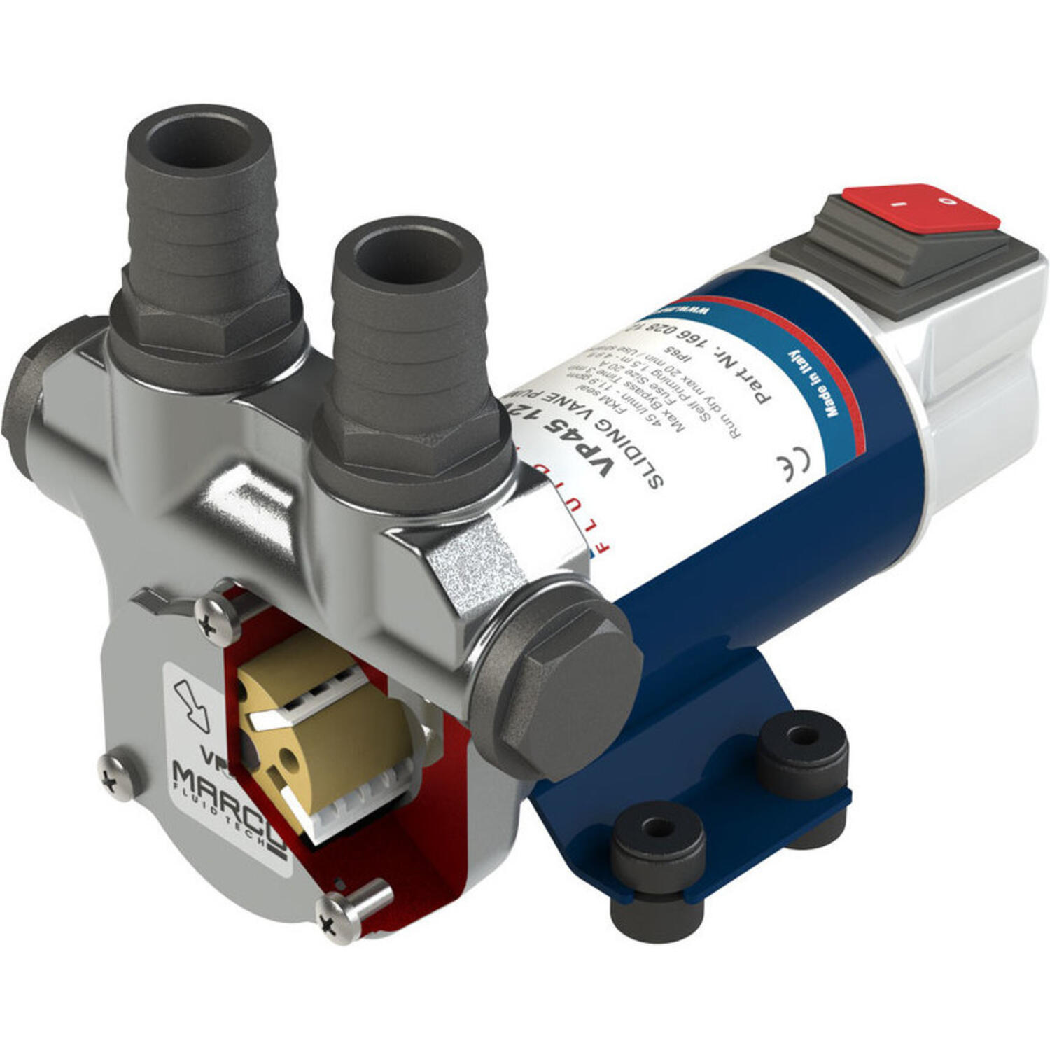 VP45-S genomskärning